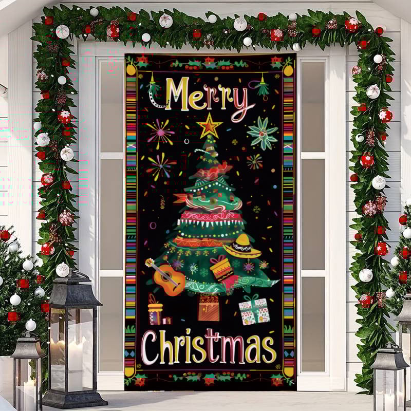 💋🌟2025 Christmas Front Door Decoration