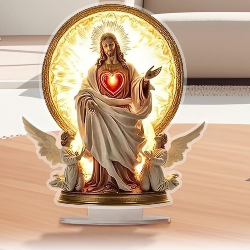 Angel Wing Design Cross Decoration ✨️