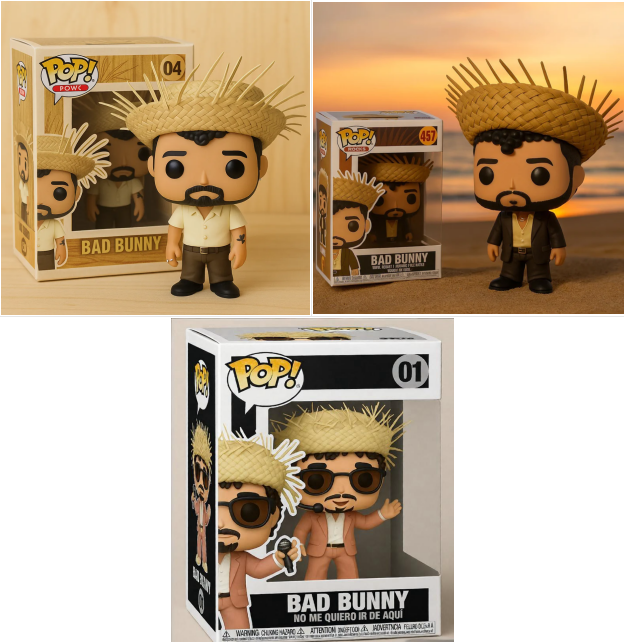 🏆🏆Limited Edition🔥Bad Bunny Collectible Figure