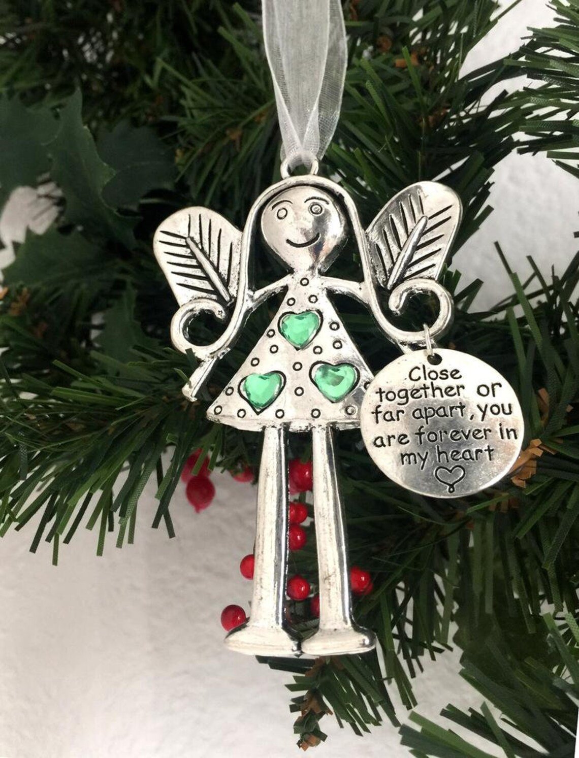 Angel Friendship Ornament Gift-Best Friend Gift