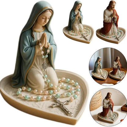 🏆🏆Virgin Mary Rosary Holder - With Necklace