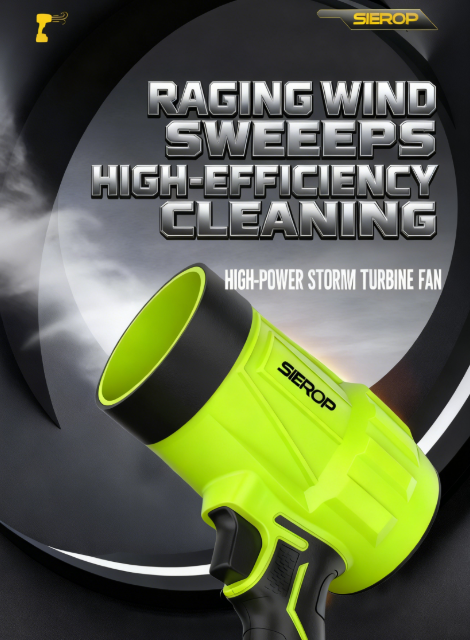Turbo Jet Fan Leaf Blower ✨