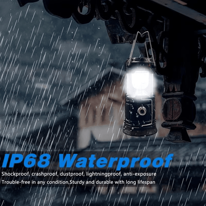 Collapsible LED Camping Lanterns Lightweight Waterproof Solar 💋