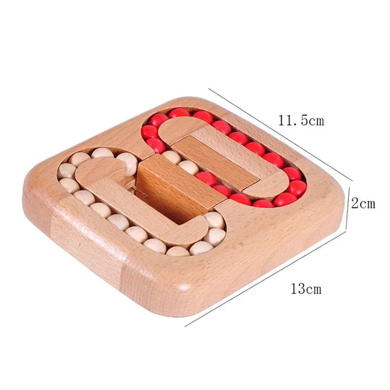 🏆Rotating Magic Bean Fingertip Toy Wood Puzzles
