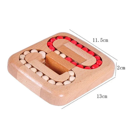🏆Rotating Magic Bean Fingertip Toy Wood Puzzles