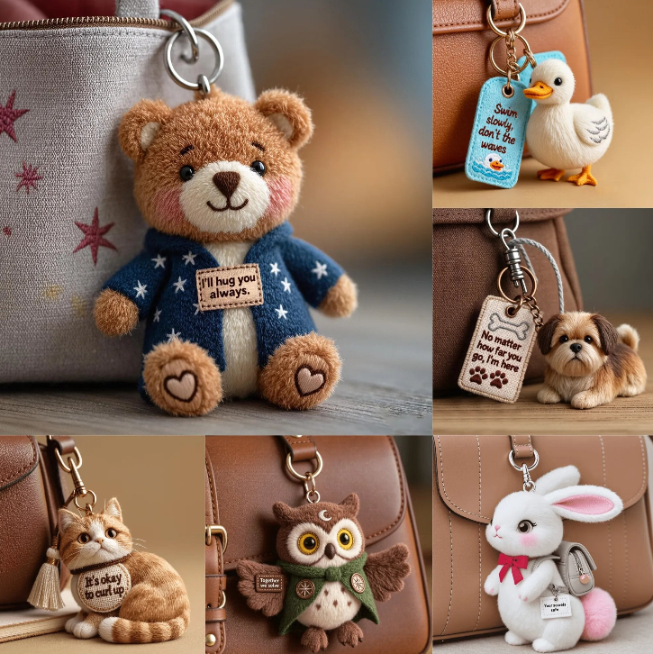 Emotional Support-Bag Pendant✨️