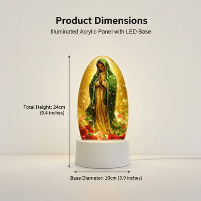 🕊️💋Divine Radiance: Our Lady of Guadalupe Light