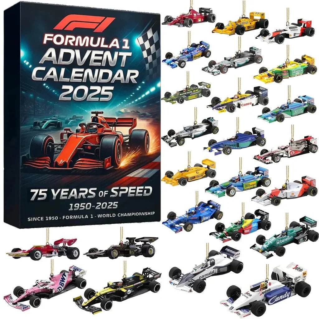 💋🎄 Racing Legends 2025 Advent Calendar – Limited Collector’s Edition