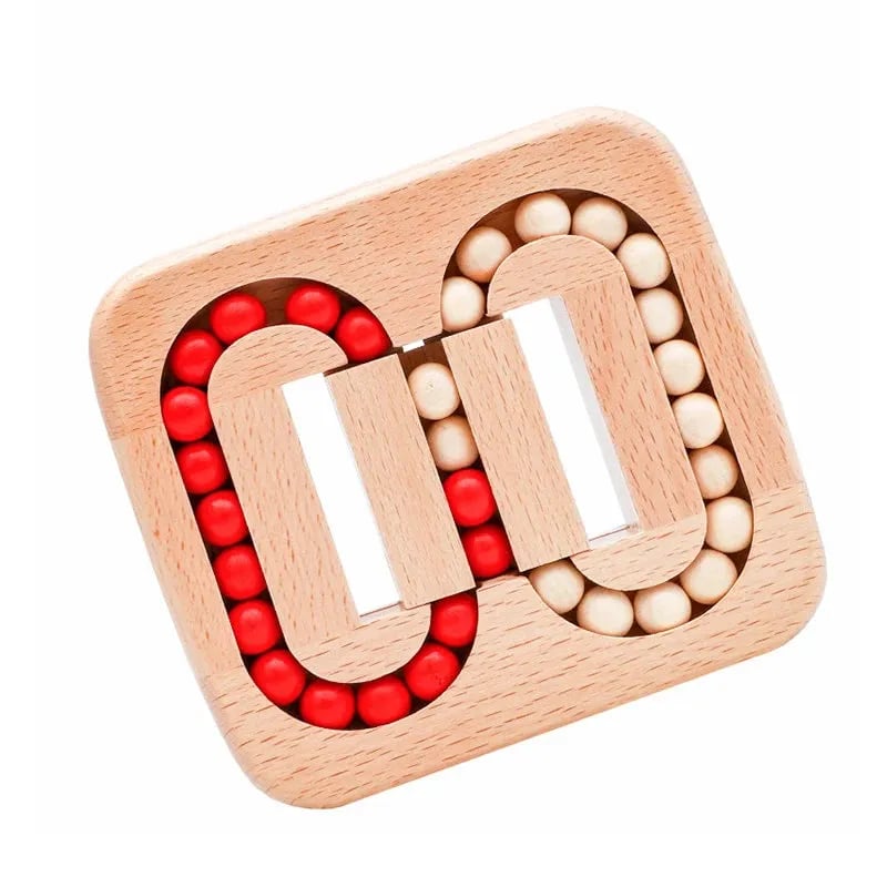 🏆Rotating Magic Bean Fingertip Toy Wood Puzzles