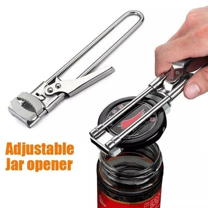 Adjustable Stainless Steel Jar Opener ✨