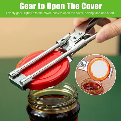 Adjustable Stainless Steel Jar Opener ✨