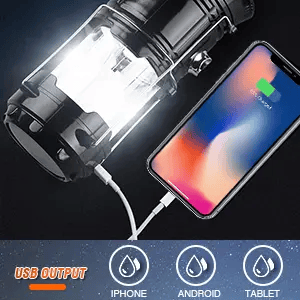 Collapsible LED Camping Lanterns Lightweight Waterproof Solar 💋