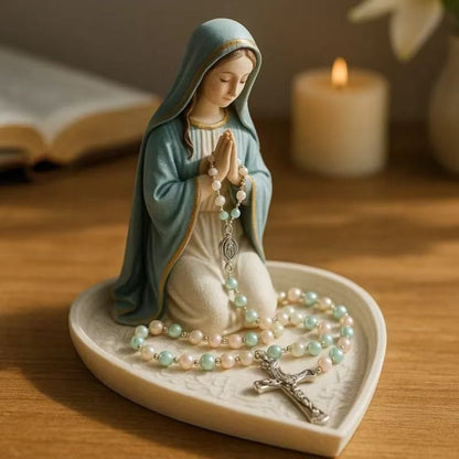 🏆🏆Virgin Mary Rosary Holder - With Necklace