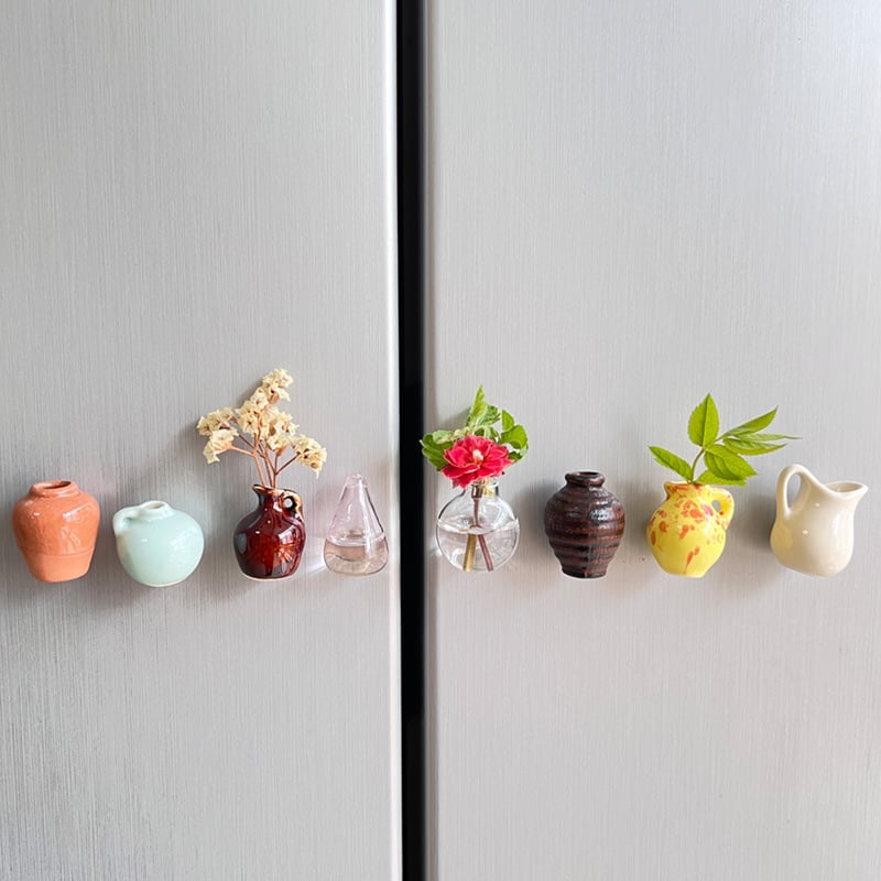 🏆🌸Mini Ceramics Vase Fridge Magnet
