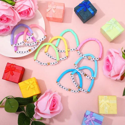 🙏"Jesus Loves You" Bracelets – Christian Faith & Friendship Gifts ✨️