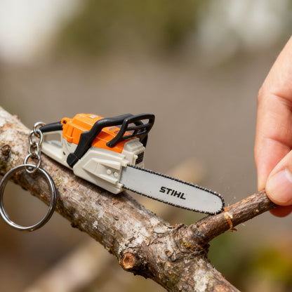 💋Chainsaw Keychain | Functional Cutting Key Ring