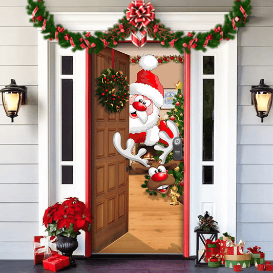 💋🌟2025 Christmas Front Door Decoration