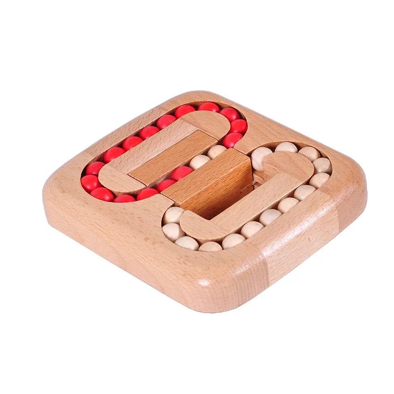🏆Rotating Magic Bean Fingertip Toy Wood Puzzles