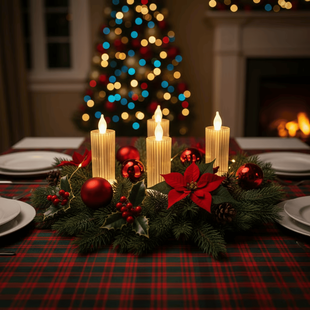 🕯️LED Crystal Candle Lights(4pcs in 1 set)🔥