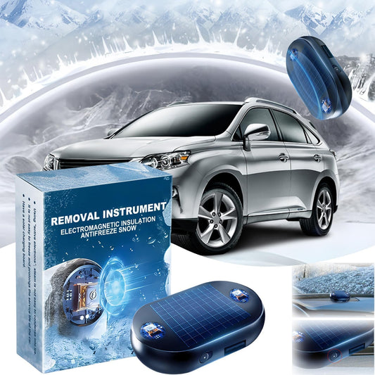 🏆Electromagnetic Anti-Freezing Device ~ Enjoy a clear windshield every winter morning.