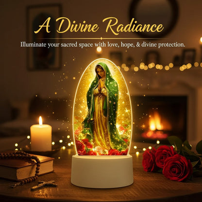 🕊️💋Divine Radiance: Our Lady of Guadalupe Light