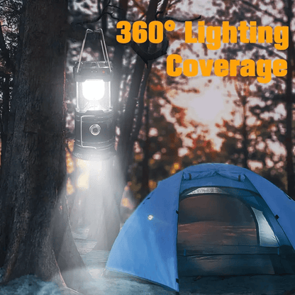 Collapsible LED Camping Lanterns Lightweight Waterproof Solar 💋