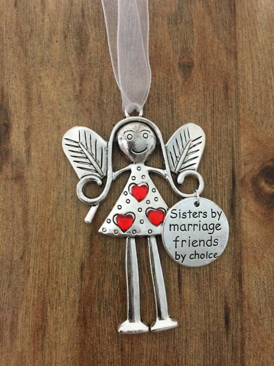 Angel Friendship Ornament Gift-Best Friend Gift