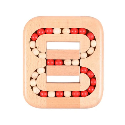 🏆Rotating Magic Bean Fingertip Toy Wood Puzzles