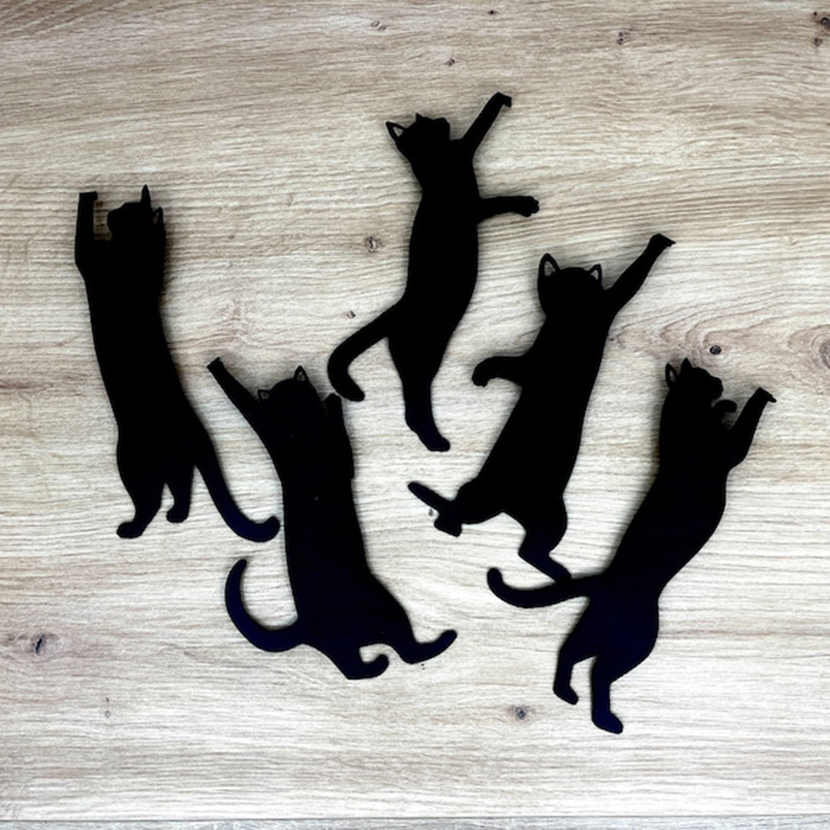 5Pcs Metal Cat bookmark✨