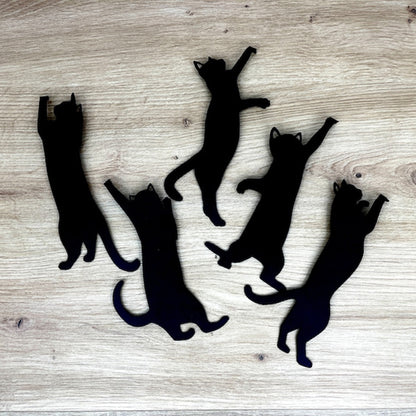 5Pcs Metal Cat bookmark✨