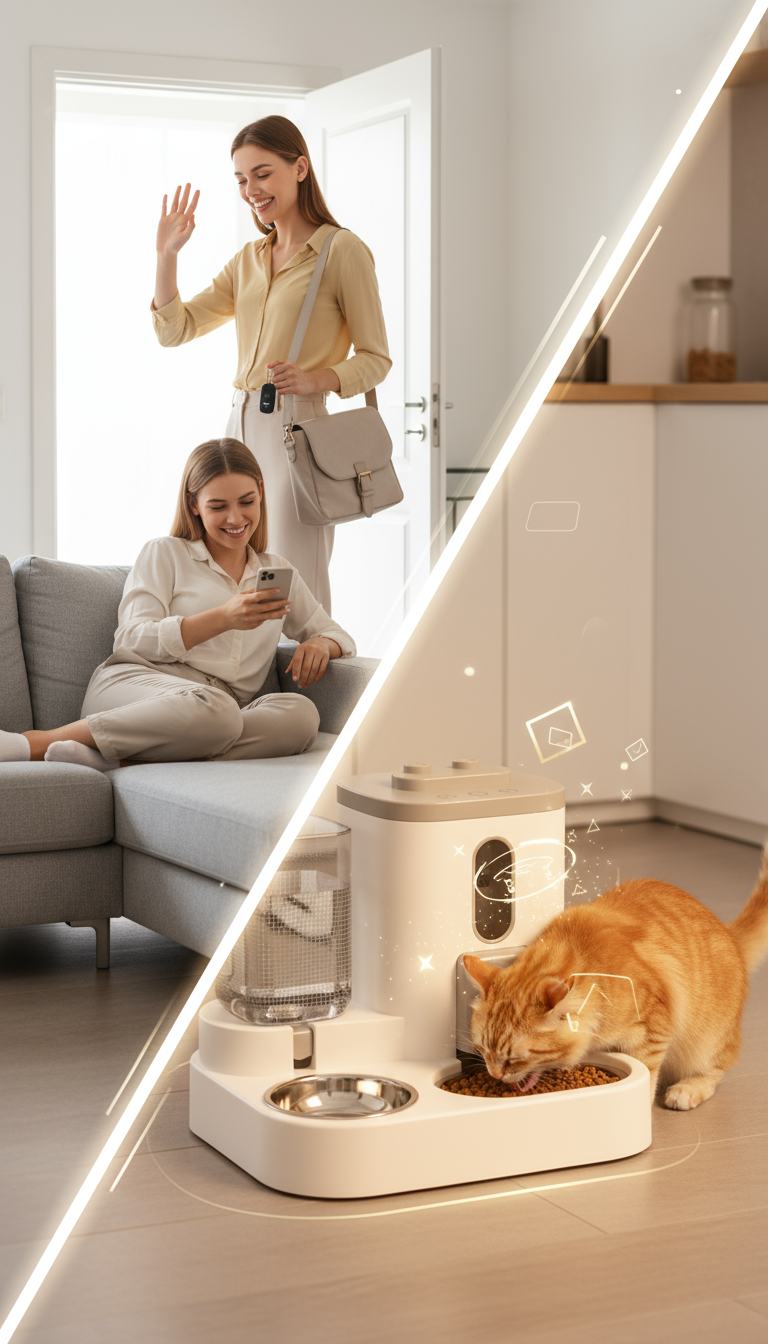 🏆👍2 in 1 Pet Feeder