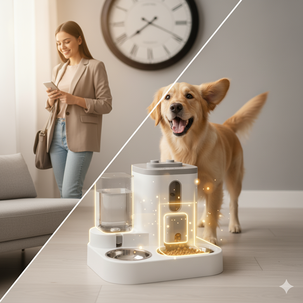 🏆👍2 in 1 Pet Feeder