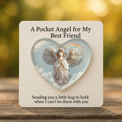 💋LAST DAY 50% OFF💖Handmade Pearl Angel Brooch