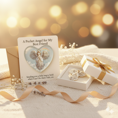 💋LAST DAY 50% OFF💖Handmade Pearl Angel Brooch