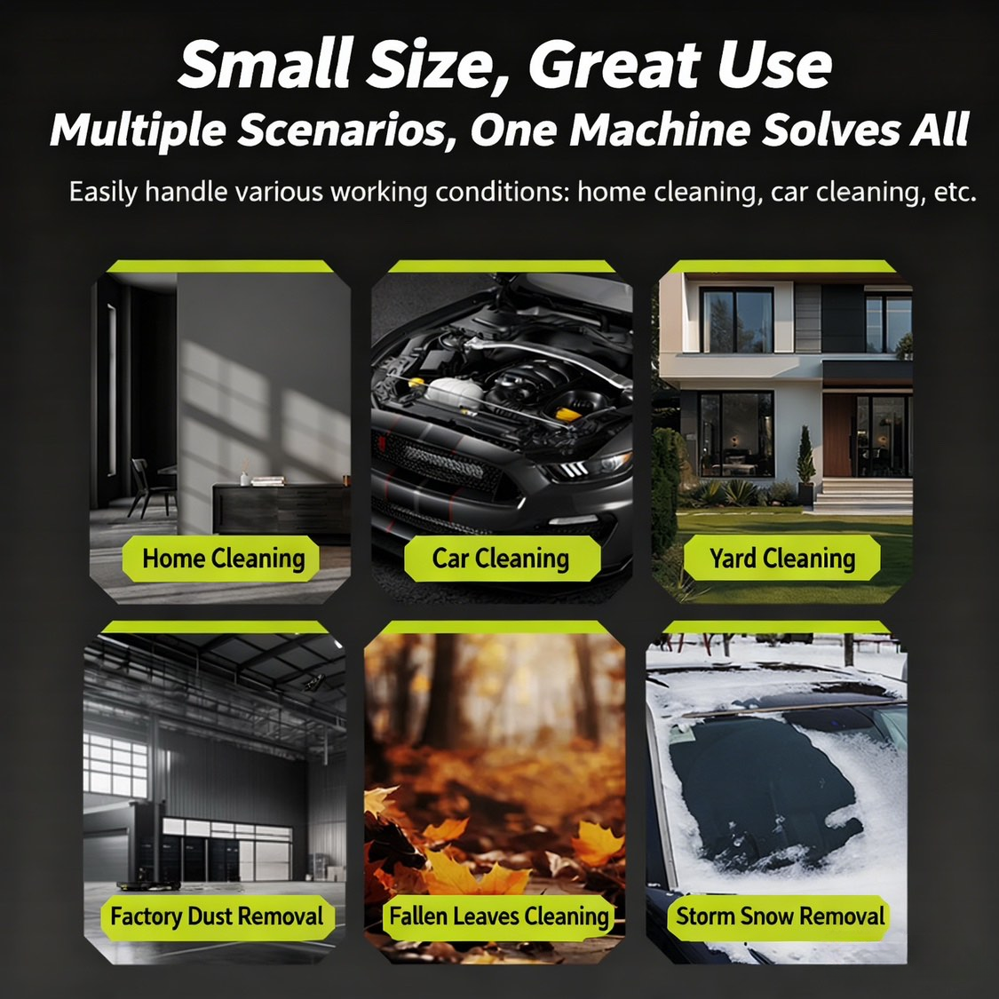 Turbo Jet Fan Leaf Blower ✨