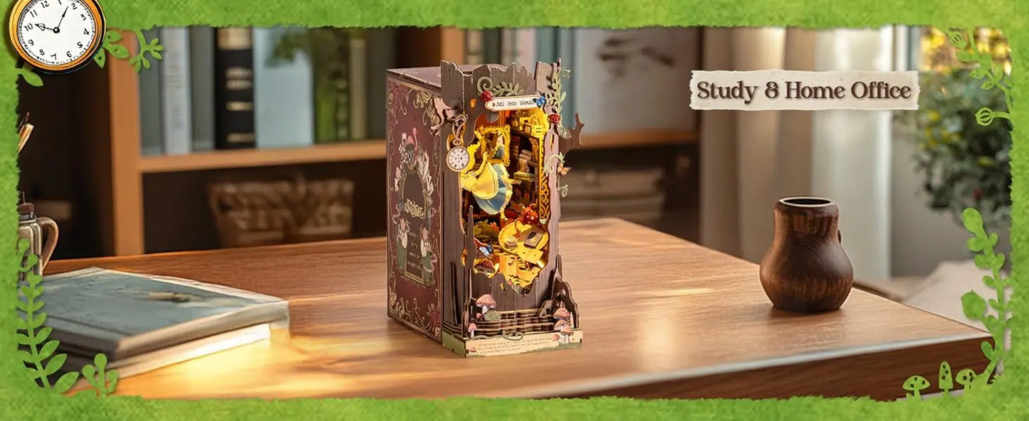 Alice In Wonderland Inspired Book Nook Kit ✨️