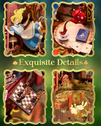 Alice In Wonderland Inspired Book Nook Kit ✨️