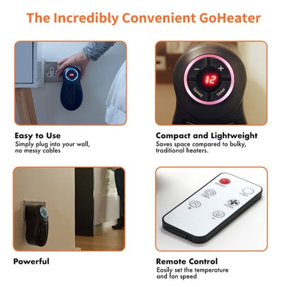 💋Holiday Pre-Sale Save 49% - 🔥Easylife Plug-in Go Heater