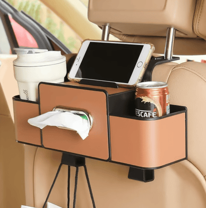 🏆Sale 3-in-1 Car Backseat Organizer – Keep Your Ride Clean & Organized!