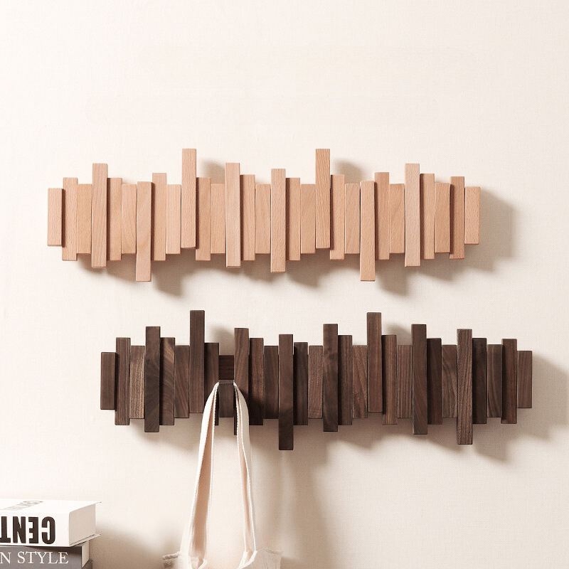 🏆👍Handmade Wooden Coat Rack