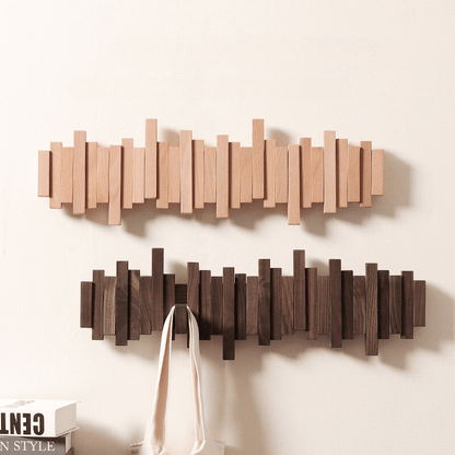 🏆👍Handmade Wooden Coat Rack