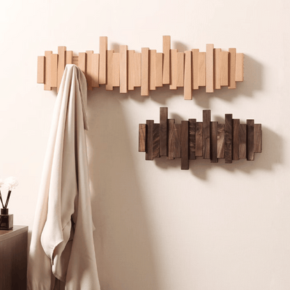 🏆👍Handmade Wooden Coat Rack