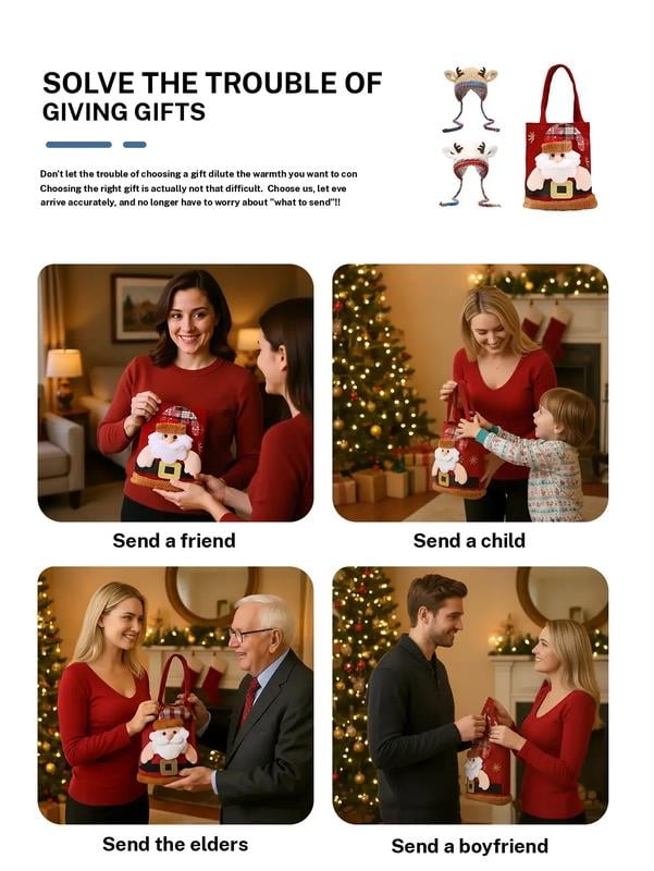 🏆Original Festive Christmas Antler Hat