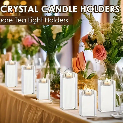 👦🏻👱🏻‍♀️Personalized 3D Photo Crystal Candle Holder🙎🏼‍♀️👧🏻💋