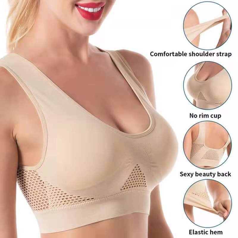 🔥😲Breathable Cool Liftup Air Bra