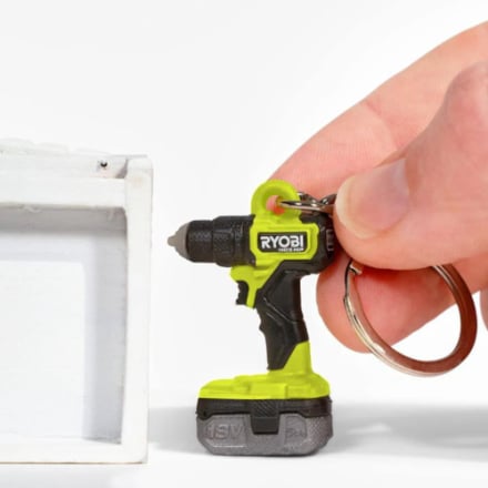 🏆🏆Mini's Keyring Keychain One+ Power Tools Handyman Gift