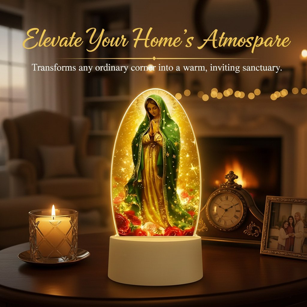 🕊️💋Divine Radiance: Our Lady of Guadalupe Light