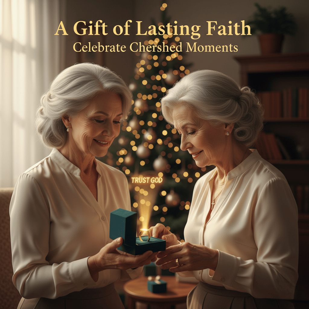 💋Last Day Promotion 49% OFF - ✝️Faith Shining Ring