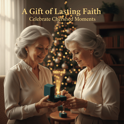 💋Last Day Promotion 49% OFF - ✝️Faith Shining Ring