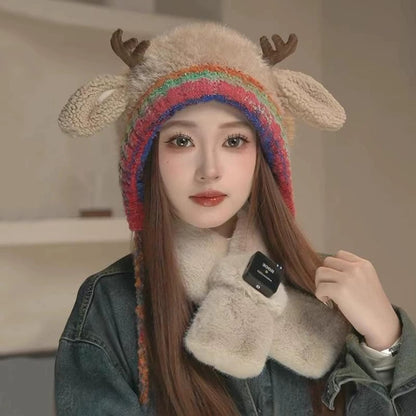 🏆Original Festive Christmas Antler Hat
